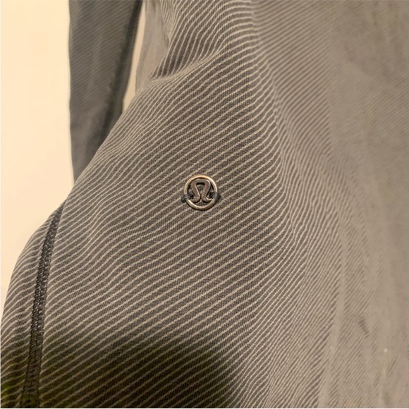 Lululemon After Asana Pullover Telemark Print Black / Black Size 8 - Picture 10 of 11